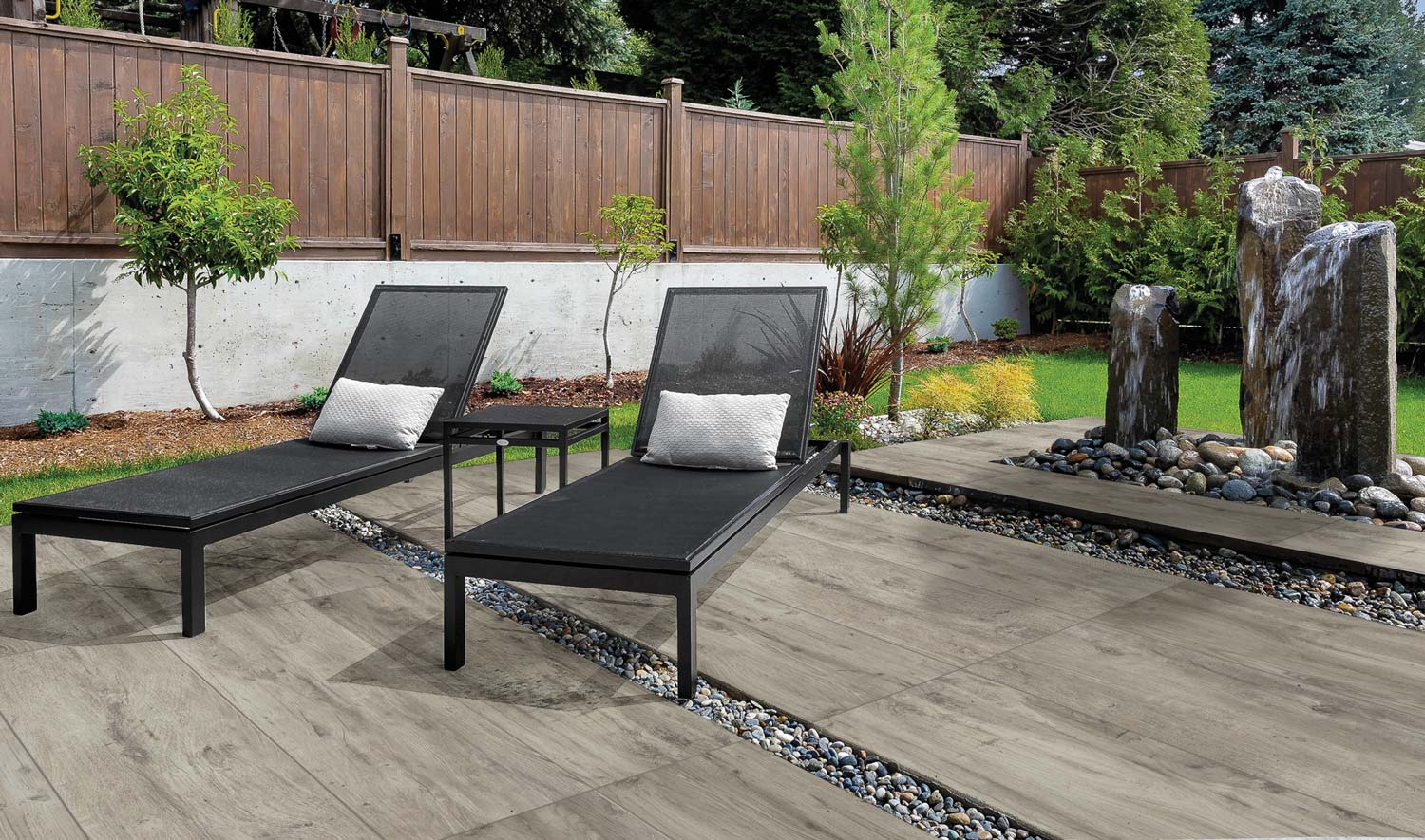 Wood Effect Porcelain Paving