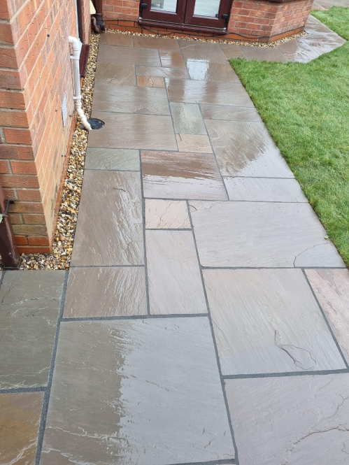 Melton Autumn Brown 4 size Mixed patio packs - Preview