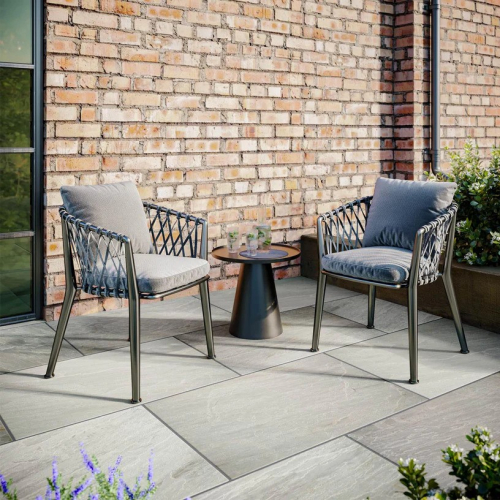 Melton Kandla grey Premium 600x900mm single size.