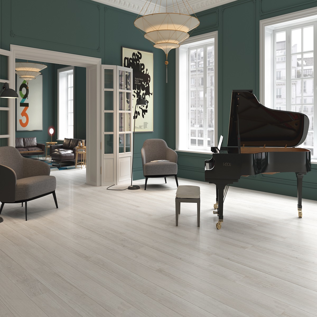 Arhus Blanco wood effect 